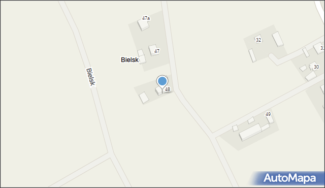 Bielsk, Bielsk, 48a, mapa Bielsk