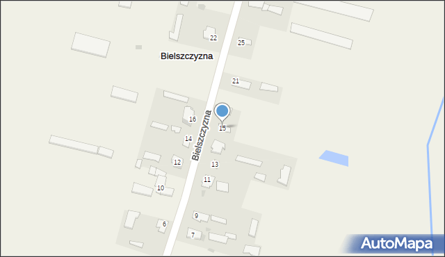 Bielszczyzna, Bielszczyzna, 15, mapa Bielszczyzna