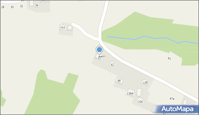 Bieńkowice, Bieńkowice, 157, mapa Bieńkowice