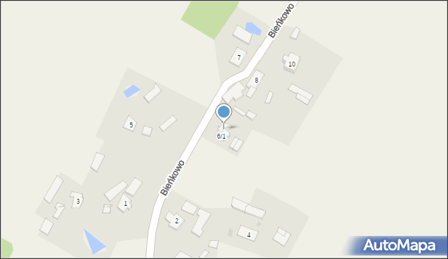 Bieńkowo, Bieńkowo, 6/2, mapa Bieńkowo