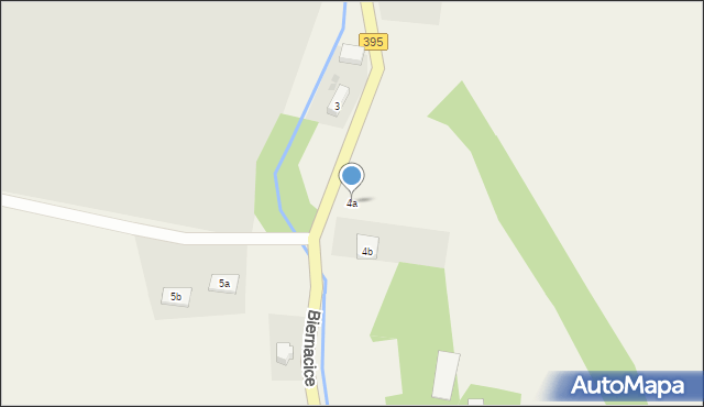 Biernacice, Biernacice, 4a, mapa Biernacice