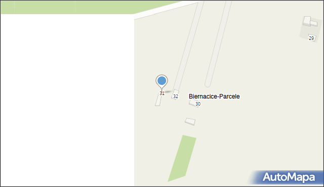 Biernacice, Biernacice, 31, mapa Biernacice