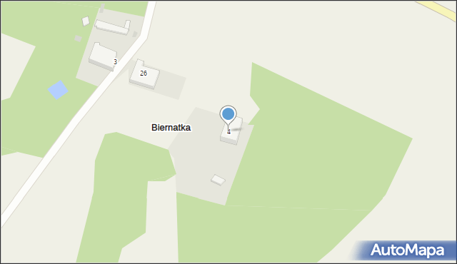 Biernatka, Biernatka, 4, mapa Biernatka