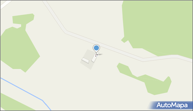 Biernatów, Biernatów, 17, mapa Biernatów