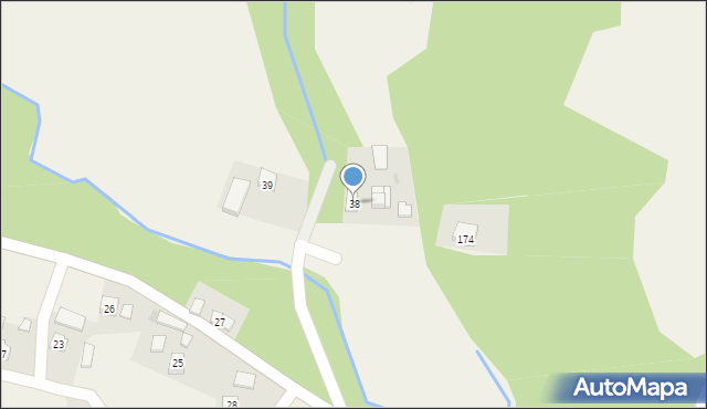 Bierówka, Bierówka, 38, mapa Bierówka