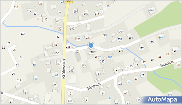 Biertowice, Biertowice, 121, mapa Biertowice