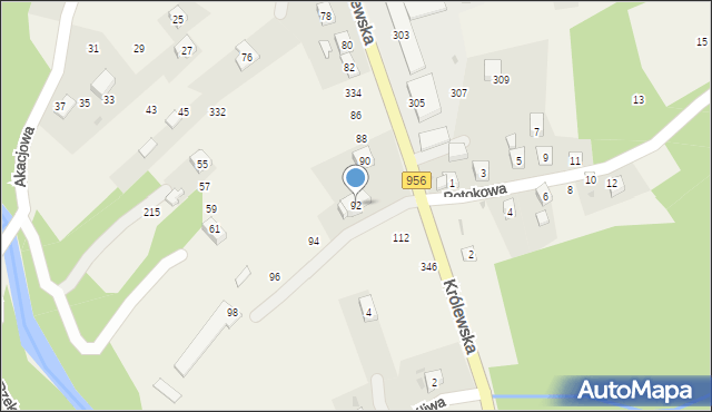 Biertowice, Biertowice, 219, mapa Biertowice