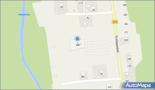Biertowice, Biertowice, 336, mapa Biertowice