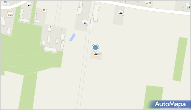 Bierwiecka Wola, Bierwiecka Wola, 44a, mapa Bierwiecka Wola