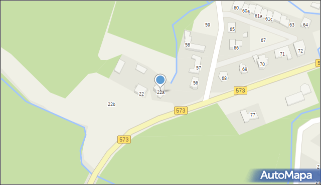 Bierzewice, Bierzewice, 22a, mapa Bierzewice