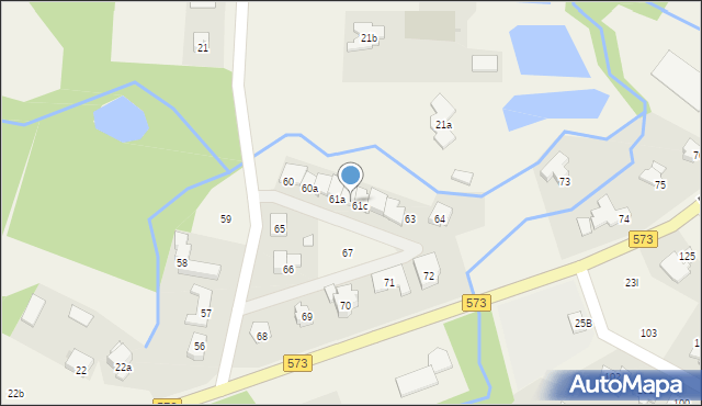 Bierzewice, Bierzewice, 61b, mapa Bierzewice