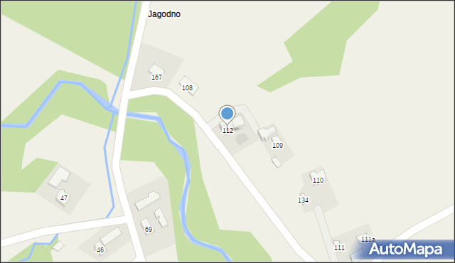 Biesna, Biesna, 112, mapa Biesna