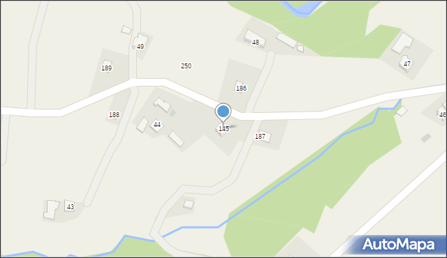 Biesna, Biesna, 145, mapa Biesna