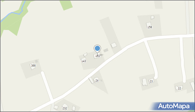 Biesna, Biesna, 161, mapa Biesna