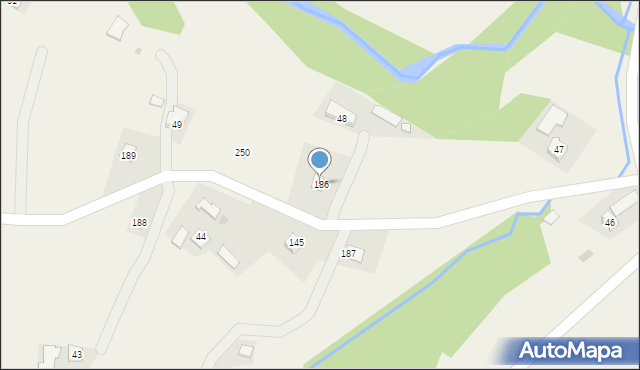 Biesna, Biesna, 186, mapa Biesna