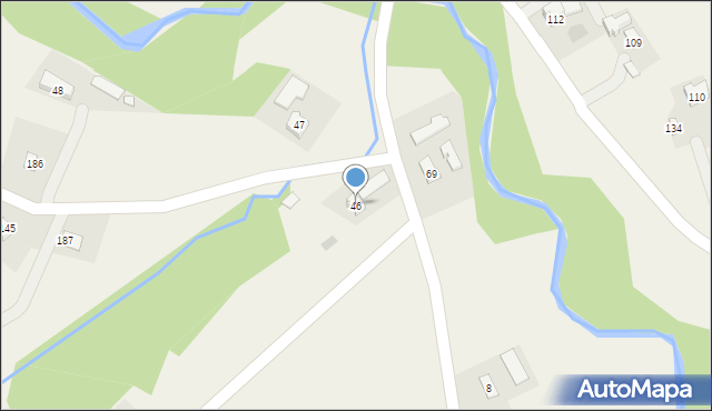 Biesna, Biesna, 46, mapa Biesna