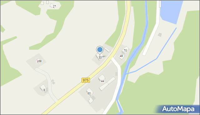 Bieśnik, Bieśnik, 33, mapa Bieśnik