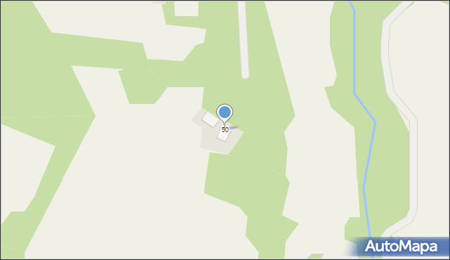 Bieśnik, Bieśnik, 50, mapa Bieśnik