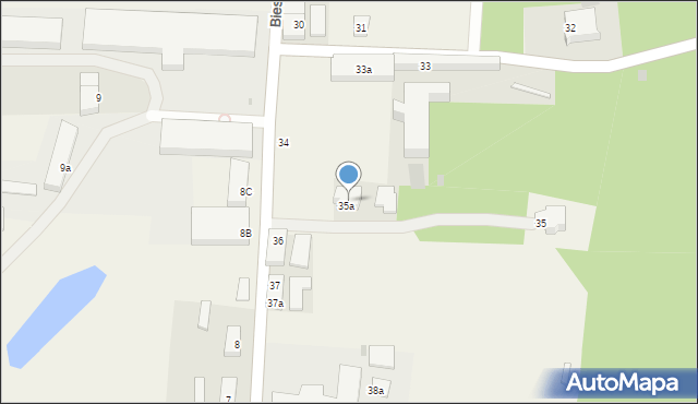 Biesowice, Biesowice, 35, mapa Biesowice