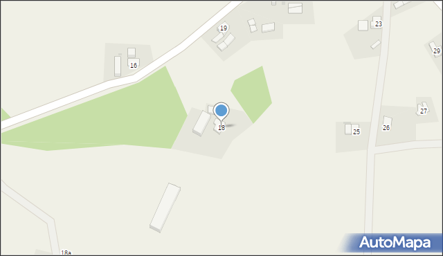 Bieszków, Bieszków, 18, mapa Bieszków