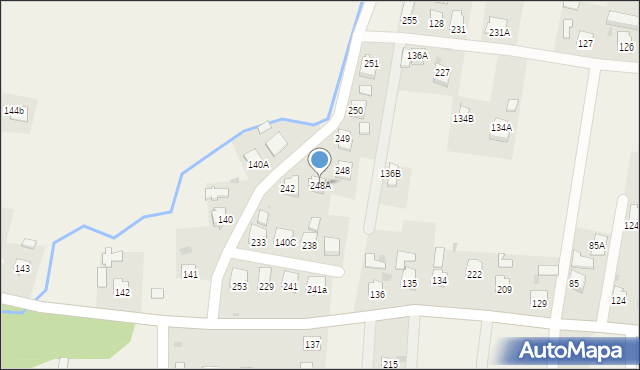 Bieździedza, Bieździedza, 248A, mapa Bieździedza