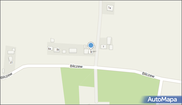 Bilczew, Bilczew, 8, mapa Bilczew