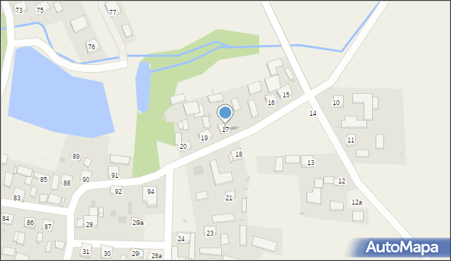 Bilczów, Bilczów, 17, mapa Bilczów