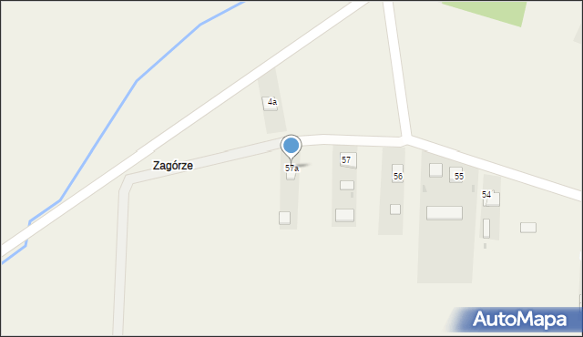 Bilczów, Bilczów, 57a, mapa Bilczów