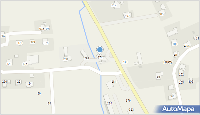 Bilczyce, Bilczyce, 274, mapa Bilczyce