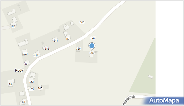 Bilczyce, Bilczyce, 302, mapa Bilczyce