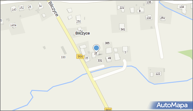 Bilczyce, Bilczyce, 37A, mapa Bilczyce
