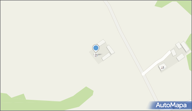 Bilsko, Bilsko, 13, mapa Bilsko