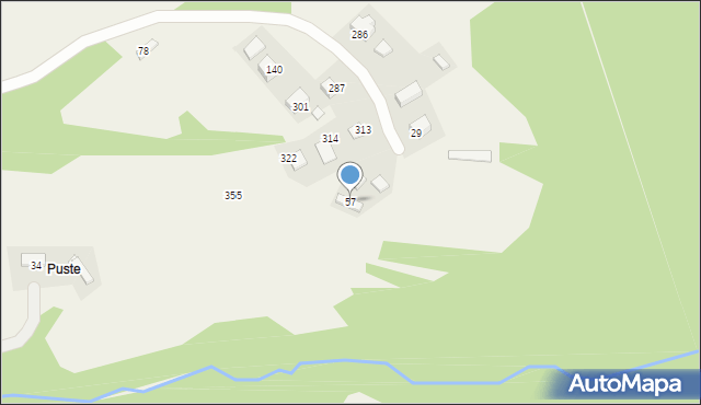 Bilsko, Bilsko, 57, mapa Bilsko