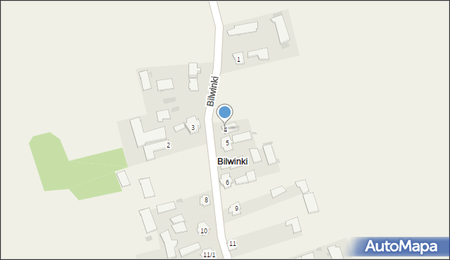 Bilwinki, Bilwinki, 4, mapa Bilwinki