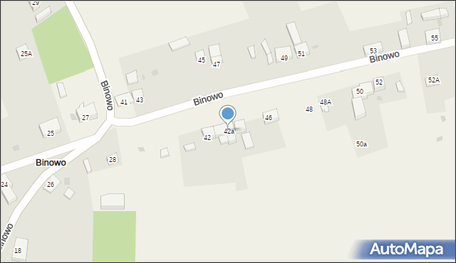 Binowo, Binowo, 42a, mapa Binowo