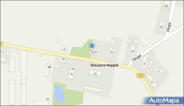 Biskupice, Biskupice, 2, mapa Biskupice