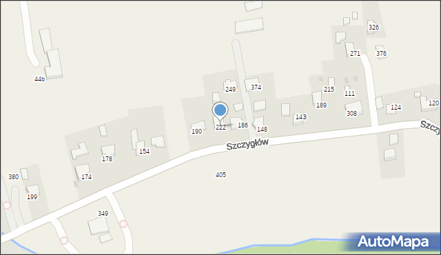 Biskupice, Biskupice, 222, mapa Biskupice