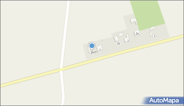 Biskupice, Biskupice, 1A, mapa Biskupice