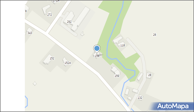 Biskupice Melsztyńskie, Biskupice Melsztyńskie, 158, mapa Biskupice Melsztyńskie