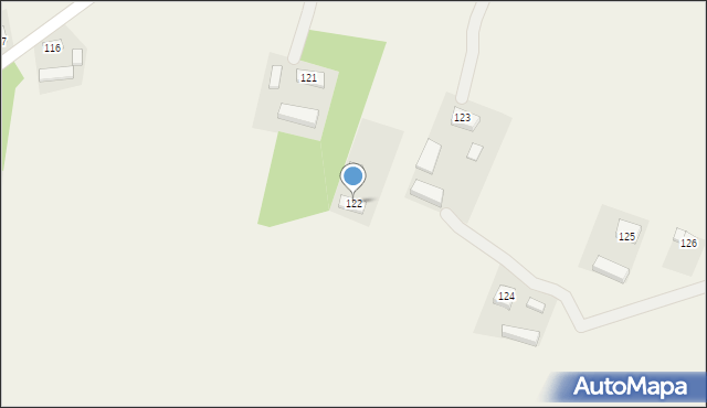 Biskupice Zabaryczne, Biskupice Zabaryczne, 122, mapa Biskupice Zabaryczne