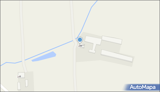 Biskupice Zabaryczne, Biskupice Zabaryczne, 166, mapa Biskupice Zabaryczne