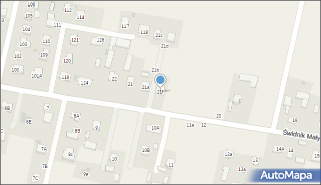 Biskupie-Kolonia, Biskupie-Kolonia, 21f, mapa Biskupie-Kolonia