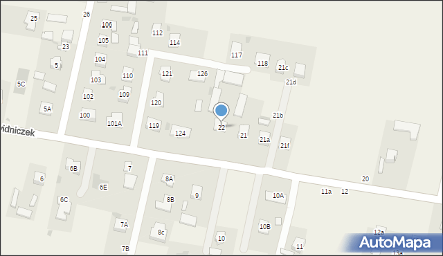 Biskupie-Kolonia, Biskupie-Kolonia, 22, mapa Biskupie-Kolonia