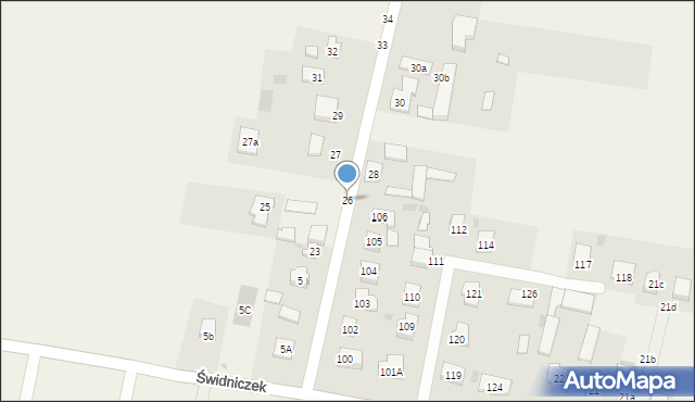 Biskupie-Kolonia, Biskupie-Kolonia, 26, mapa Biskupie-Kolonia