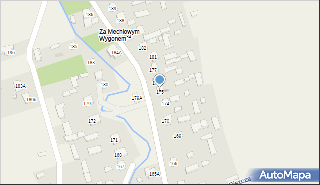 Biszcza, Biszcza, 175, mapa Biszcza