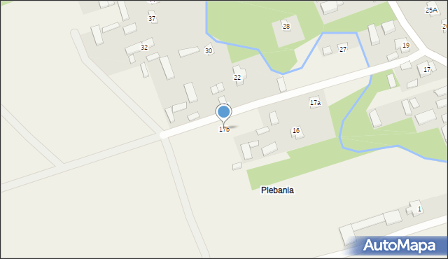 Biszcza, Biszcza, 17b, mapa Biszcza