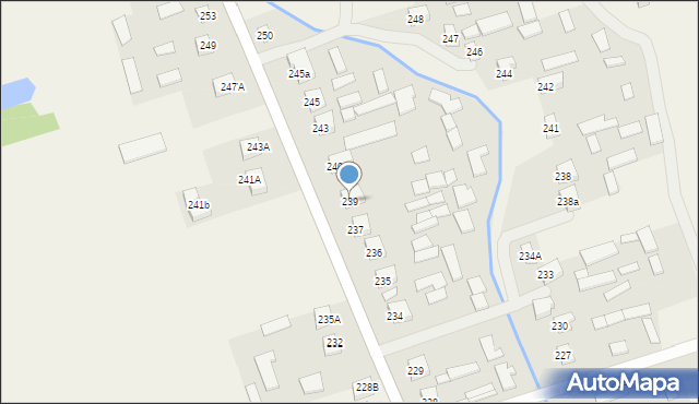 Biszcza, Biszcza, 239, mapa Biszcza