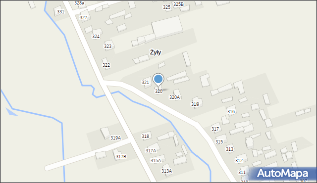 Biszcza, Biszcza, 320, mapa Biszcza