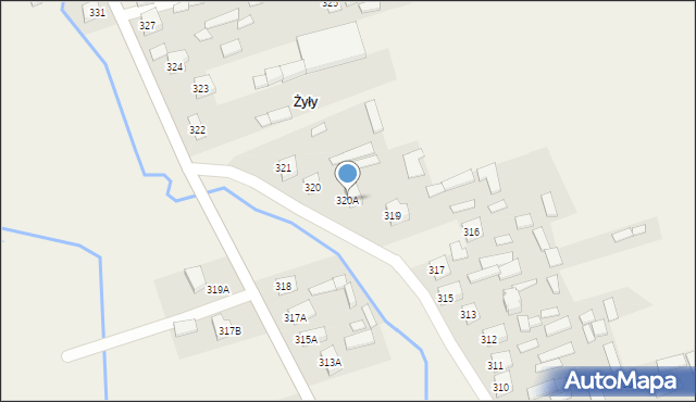 Biszcza, Biszcza, 320A, mapa Biszcza