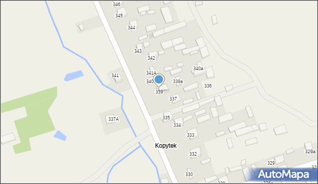 Biszcza, Biszcza, 339, mapa Biszcza